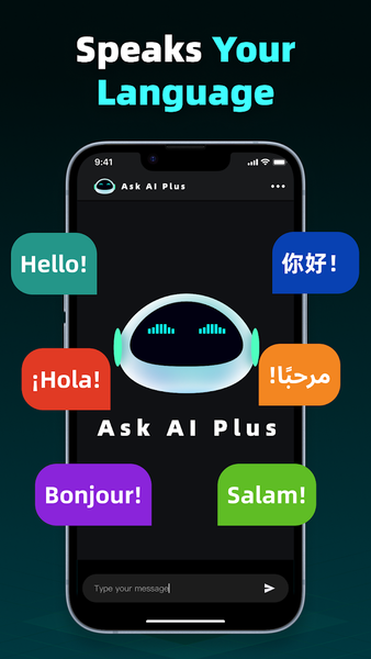 Ask AI Plus - Chat with AI - عکس برنامه موبایلی اندروید