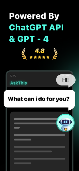 Askthis: AI Chat, GPT Keyboard - عکس برنامه موبایلی اندروید