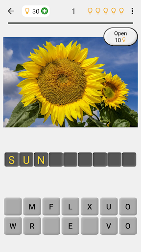 Flowers - Botanical Quiz about Beautiful Plants - Gameplay image of android game