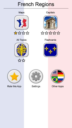 French Regions - Capitals and Maps of France Quiz - عکس بازی موبایلی اندروید