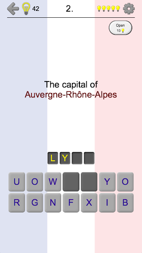 French Regions - Capitals and Maps of France Quiz - عکس بازی موبایلی اندروید