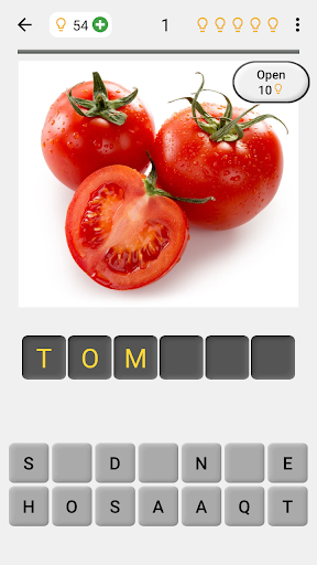 Fruit and Vegetables - Quiz - Gameplay image of android game