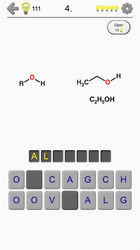 Functional Groups of Chemistry - Gameplay image of android game