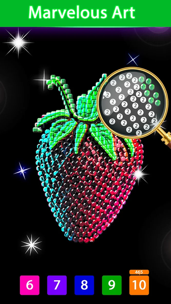 Diamond Painting Art Game:ASMR - عکس بازی موبایلی اندروید