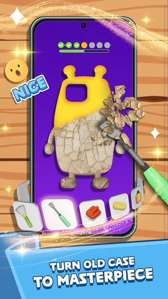 DIY Maker: Phone Case ASMR - Gameplay image of android game