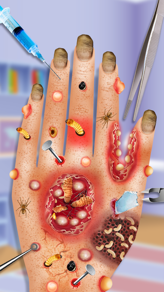 Ear Wax Salon:ASMR Doctor Game - عکس بازی موبایلی اندروید