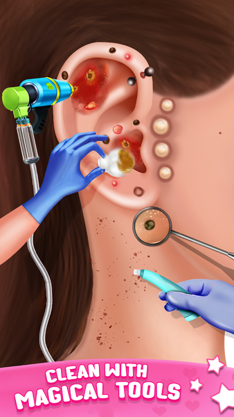 ASMR Doctor Game: Makeup Salon - Gameplay image of android game