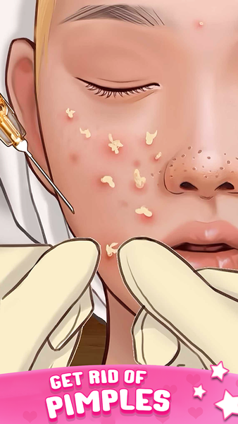 ASMR Doctor Game: Makeup Salon - Gameplay image of android game