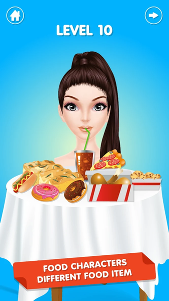 Stress Relief ASMR Eating Food - Gameplay image of android game