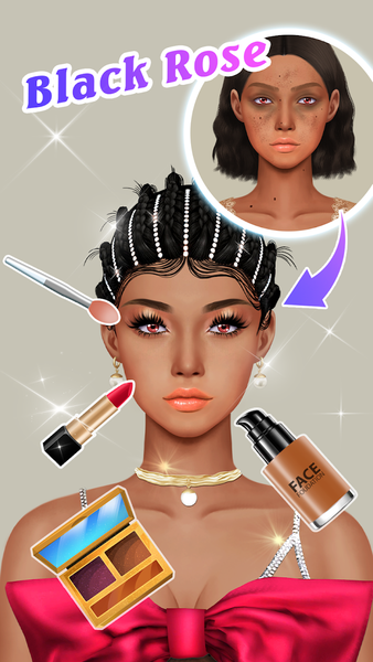 ASMR Makeover: Makeup Games - Gameplay image of android game
