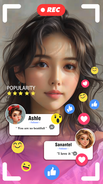 ASMR Makeover: Makeup Games - Gameplay image of android game