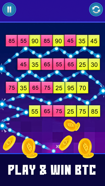 Ball Shooter BTC Rewards - Gameplay image of android game