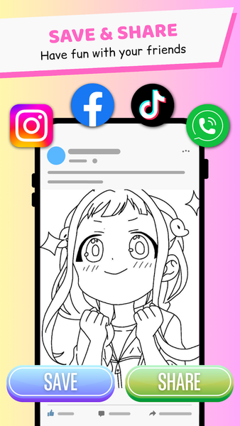 Draw Anime: Easy AR Tracing - عکس برنامه موبایلی اندروید