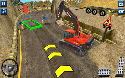 Heavy Excavator Simulator game - عکس بازی موبایلی اندروید