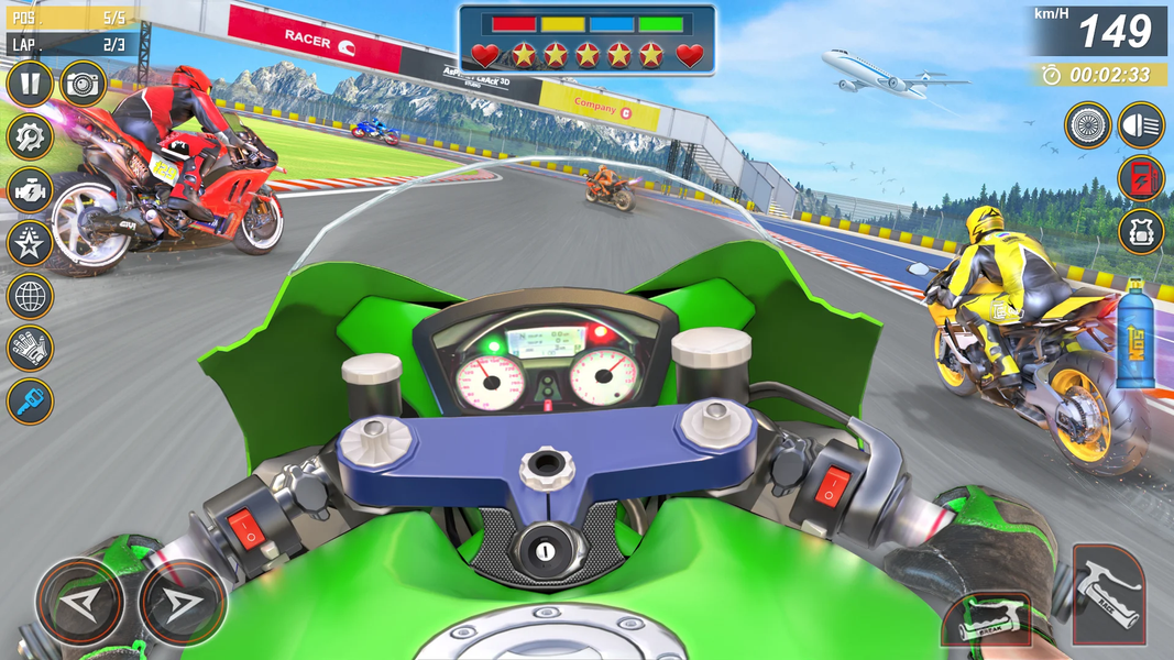 Moto Bike Racing: Rider Games - Gameplay image of android game