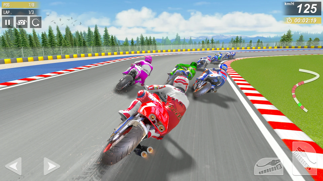 Moto Bike Racing: Rider Games - Gameplay image of android game