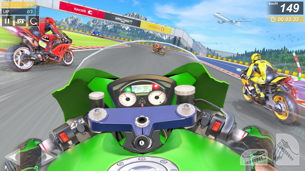 Moto Bike Racing: Rider Games - Gameplay image of android game