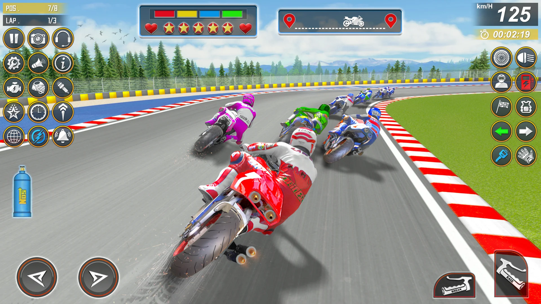 Moto Bike Racing: Rider Games - Gameplay image of android game