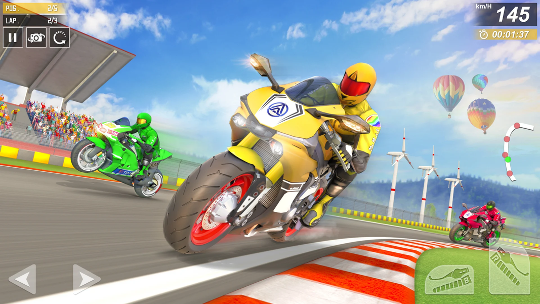 Moto Bike Racing: Rider Games - Gameplay image of android game