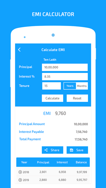 GST Calculator- Tax included & - Image screenshot of android app