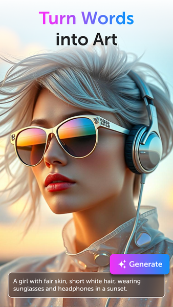 Aspire AI Social Art Generator - عکس برنامه موبایلی اندروید