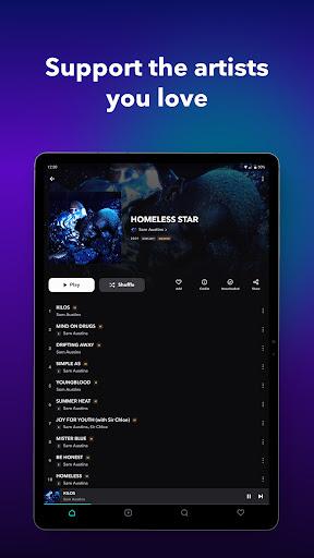 TIDAL Music: HiFi sound - Image screenshot of android app