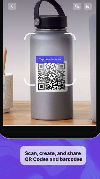 Aspose.BarCode Scan & Create - عکس برنامه موبایلی اندروید