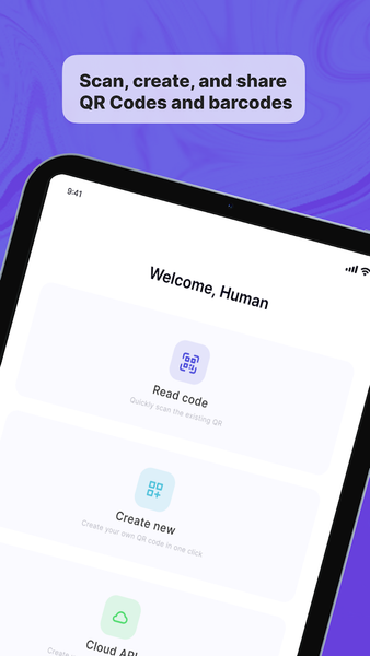 Aspose.BarCode Scan & Create - عکس برنامه موبایلی اندروید
