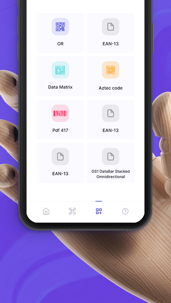 Aspose.BarCode Scan & Create - عکس برنامه موبایلی اندروید