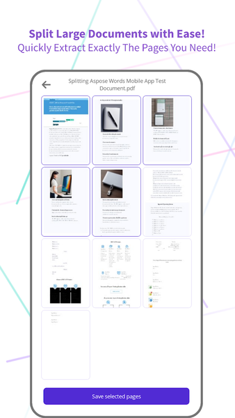 Aspose.Words - Document Tools - عکس برنامه موبایلی اندروید