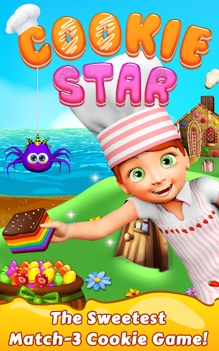 Cookie Star - عکس بازی موبایلی اندروید