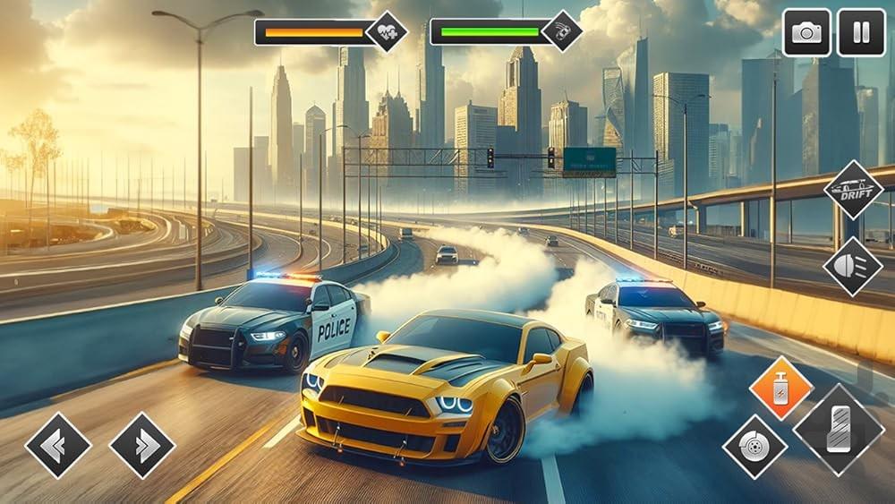 ماشین بازی دریفت - Gameplay image of android game
