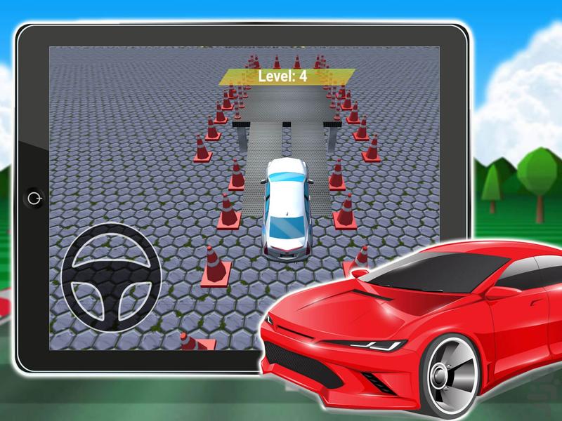 Game Car Park - Gameplay image of android game