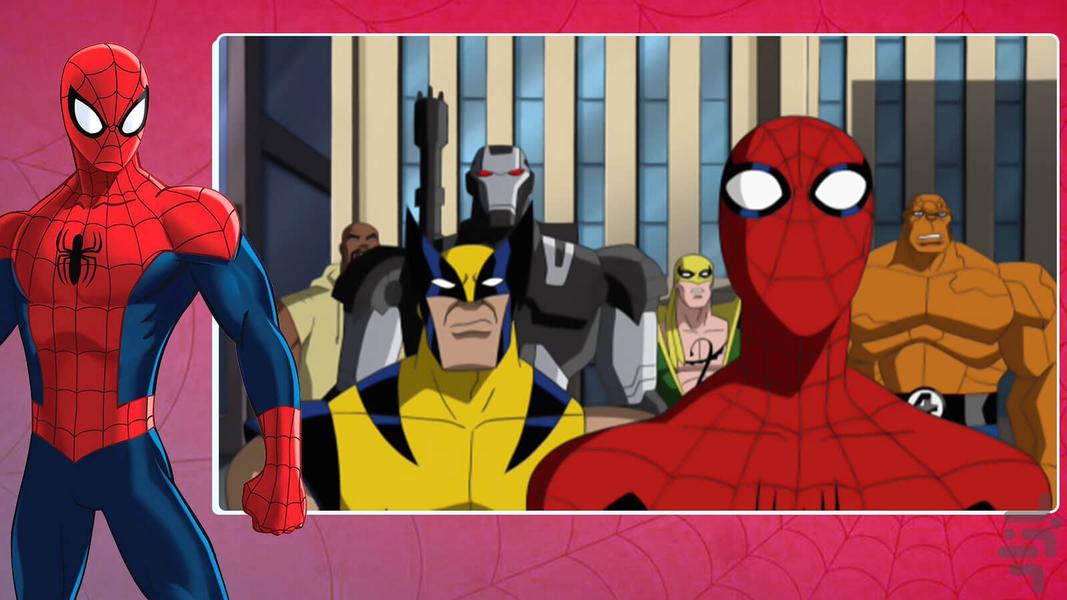 کارتون مرد عنکبوتی - عکس بازی موبایلی اندروید