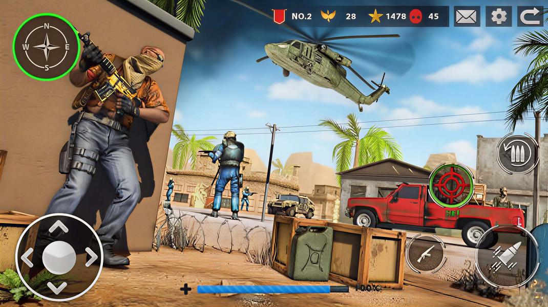 City Gun Battle - Gameplay image of android game