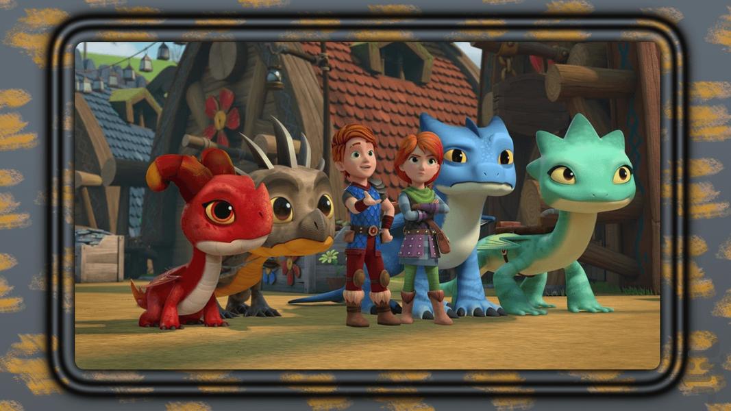 کارتون گروه نجات اژدها - عکس بازی موبایلی اندروید