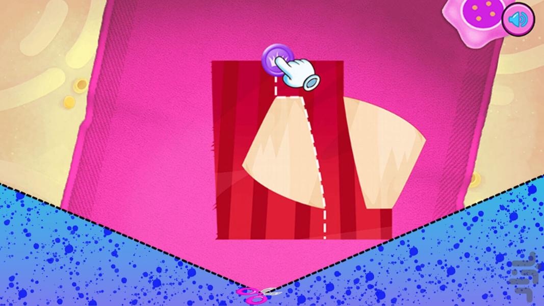 بازی دخترانه خیاطی - Gameplay image of android game