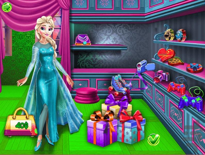 بازی دخترانه السا پرنسس یخی - عکس بازی موبایلی اندروید