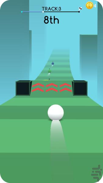 playing with ball - Gameplay image of android game