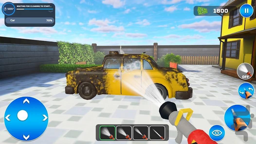 بازی کارواش - Gameplay image of android game