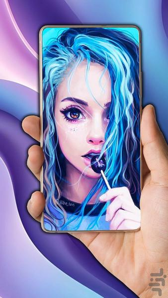 Girly Wallpapers - Image screenshot of android app