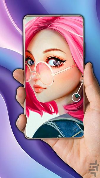 Girly Wallpapers - Image screenshot of android app