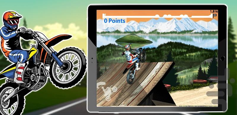 بازی موتور پرشی - عکس بازی موبایلی اندروید