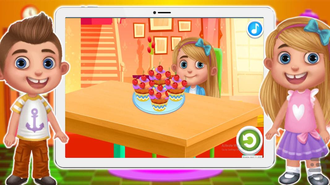 بازی آشپزی بچه ها - عکس بازی موبایلی اندروید