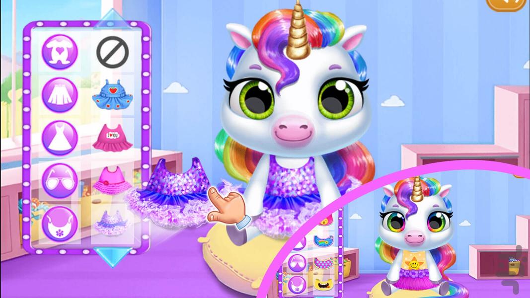 Little pony game - Gameplay image of android game