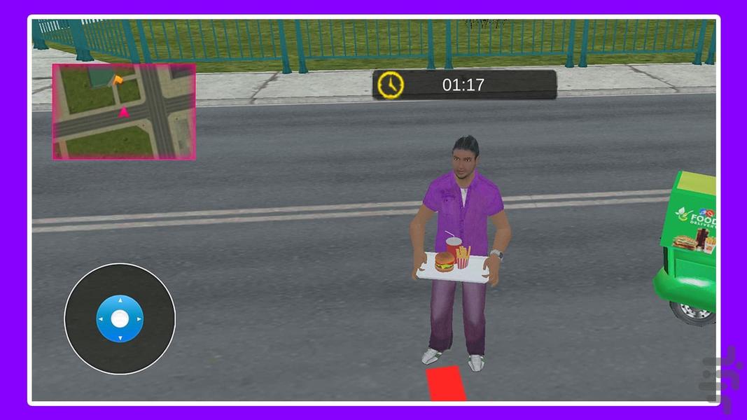 Motorcycle courier game - عکس بازی موبایلی اندروید