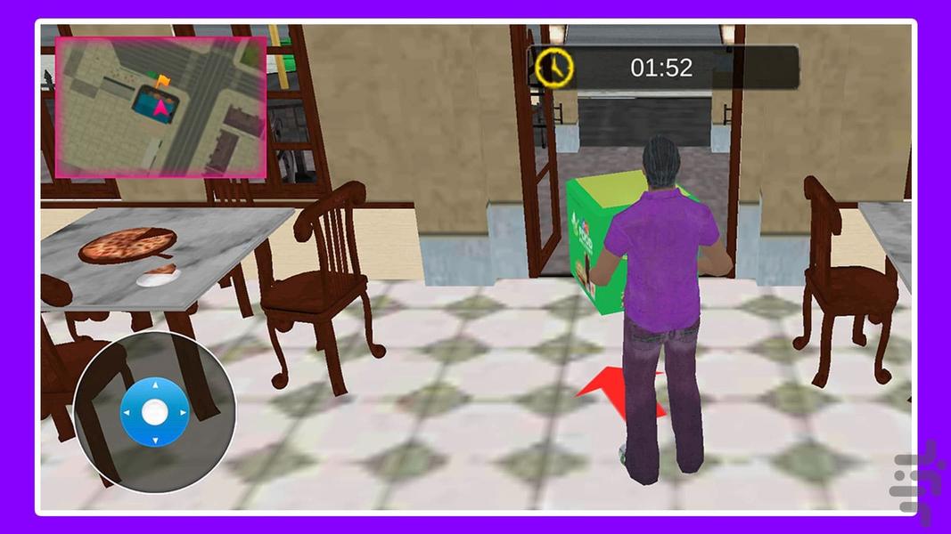 بازی پیک موتوری - Gameplay image of android game
