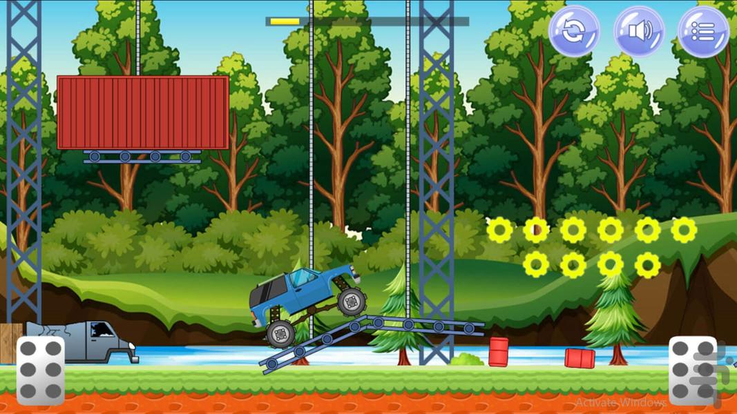 Game Offroad Ride - Gameplay image of android game