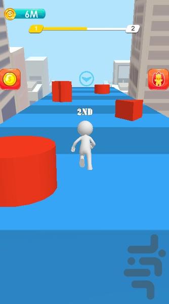 بازی استیکمن دونده - Gameplay image of android game