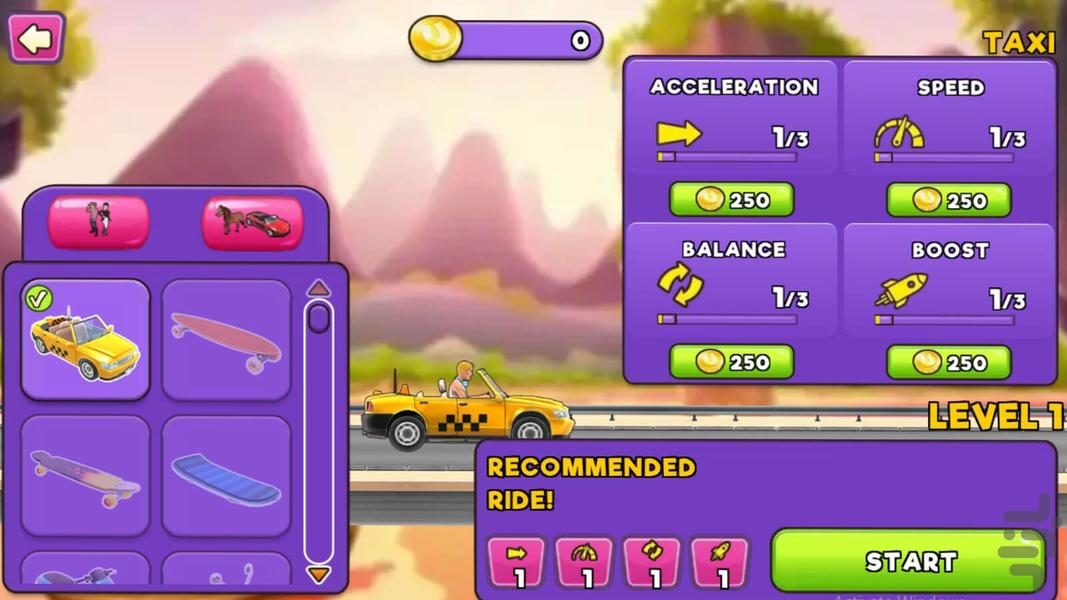 Speed Madness game - Gameplay image of android game